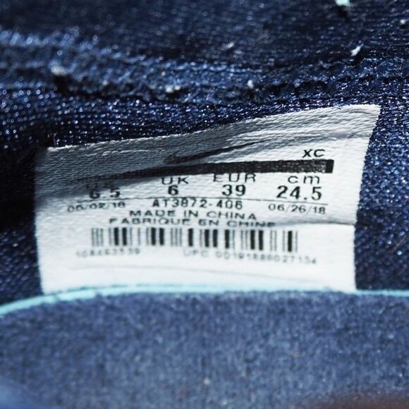 Nike LeBron Soldier 12 TB Promo 'College Navy' Youth 6.5 AT3872-406 Basketball - Picture 10 of 11